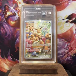TAG 10 Eevee 188/167 Twilight Masquerade Illustration Rare Pokemon GEM MINT 💎 - Image 1
