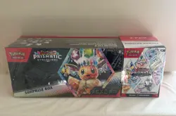 Pokemon Prismatic Evolutions Sam’s Club Exclusive Surprise Box + Booster Bundle - Image 1