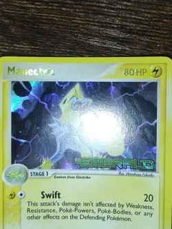 Pokemon Manectric 7/106 EX Emerald Holo Rare MINT - Image 3