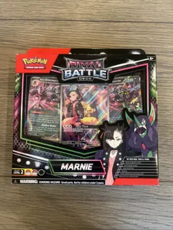Pokemon TCG Rival Battle Deck Marnie Promo Box - Marnie's Morpeko - Sealed New - Image 1