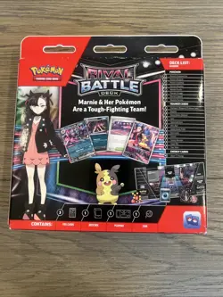 Pokemon TCG Rival Battle Deck Marnie Promo Box - Marnie's Morpeko - Sealed New - Image 2