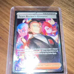 Pokemon Team Rocket's Giovanni Trainer 238/182 Sv10 Destined Rivals Holo SIR - Image 2