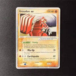 Pokemon TCG Groudon ex 038 Nintendo Promo Holo 100 HP 2006 Basic - Image 1