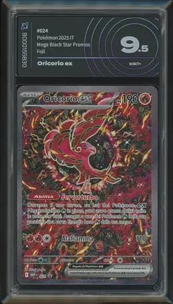 Oricorio ex 024 - Pokemon Mega Evolution Series Black Star Promos - Image 1