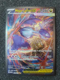 Pokemon TCG: Mega Latias EX 181/132 Me01: Mega Evolution Secret Rare NM - Image 1