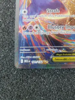 Pokemon TCG: Mega Latias EX 181/132 Me01: Mega Evolution Secret Rare NM - Image 2