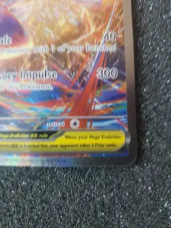 Pokemon TCG: Mega Latias EX 181/132 Me01: Mega Evolution Secret Rare NM - Image 3