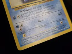 Pokemon TCG - WARTORTLE - 42/102 - UNLIMITED - BASE SET (1999) - WOTC - MP - Image 3