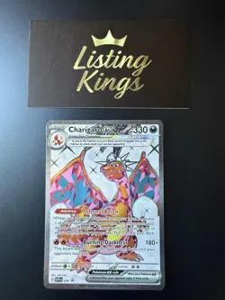 Charizard ex SVP 056 - Black Star Promo - Ultra Rare Holo Pokemon TCG Card NM - Image 1