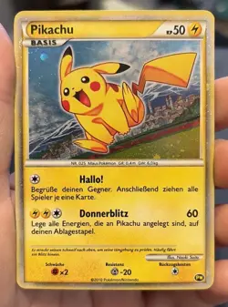 Pokemon TCG Pikachu World Collection PW Holo Promo German - Image 1