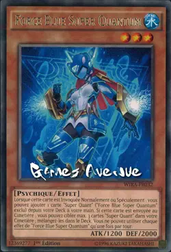 Yu-Gi-Oh ! Force Blue Super Quantum WIRA-FR032 VF/RARE - Image 1