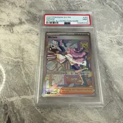 Pokemon Card Miriam 251/198 Scarlet & Violet Base Set Full Art Rare PSA 9 MINT - Image 1