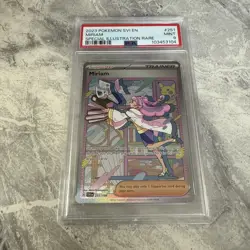 Pokemon Card Miriam 251/198 Scarlet & Violet Base Set Full Art Rare PSA 9 MINT - Image 2