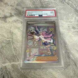 Pokemon Card Miriam 251/198 Scarlet & Violet Base Set Full Art Rare PSA 9 MINT - Image 3