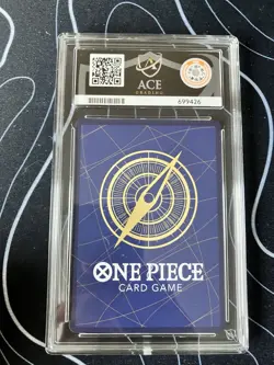 One Piece Monkey D Luffy JP Magazine Promo ST21-014 Ace Grading Gem Mint 10 - Image 2