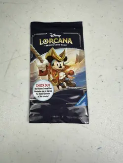 Lorcana Disney Cruise Line Pirate Mickey Exclusive - Disney Treasure - SEALED - Image 1
