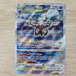 Darkrai VSTAR GG50/GG70 Crown Zenith: Galarian Gallery Holo IR Pokemon Card - Image 1