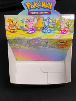 Pokemon TCG Prismatic Evolutions Mini Tin Display EMPTY Box No Cards or Packs - Image 4