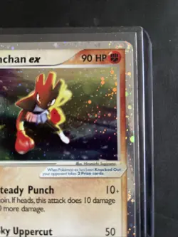 Pokemon TCG Hitmonchan EX Ruby and Sapphire Holo Ultra Rare Card 98/109 NM - Image 3
