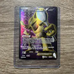 Alakazam EX Full Art Ultra Rare Holo 117/124 Fates Collide Pokemon TCG Card - Image 1
