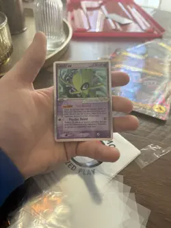 Celebi Ex 17/17 Pop Series 2 Set Holo Pokemon Card TCG LP Ultra Rare - Image 1