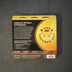 Pokemon TCG Pokemon Day 2026 Box Promo Pikachu Card Coin 3 Booster Packs Sealed - Image 2