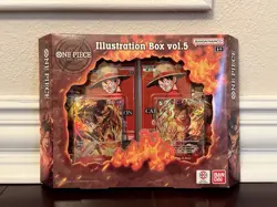 One Piece Card Game Illustration Box Vol. 5 Brand New SEALED Bandai Namco - Image 1