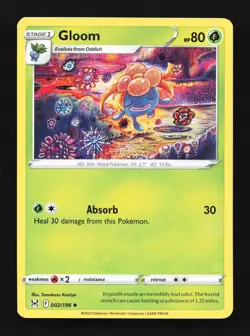 Gloom 002/196 Lost Origin English Pokemon Card TCG - Image 1