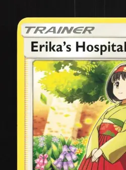 Erika's Hospitality 56/68 LP Hidden Fates English Pokemon Card TCG - Image 4