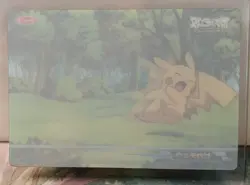 2010 Topsun Best Wishes Battle Clear Cards Pikachu Japanese Jumbo Pokemon Rare - Image 2