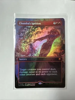 Chandra's Ignition (Borderless) Special Guests Foil - Image 1