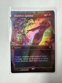 Chandra's Ignition (Borderless) Special Guests Foil - Image 2