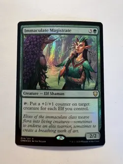 Immaculate Magistrate - FOIL - MTG Commander Legends - NM - Image 1