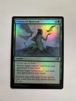 Season of Renewal - FOIL - MTG Kamigawa: Neon Dynasty - NM - Image 1