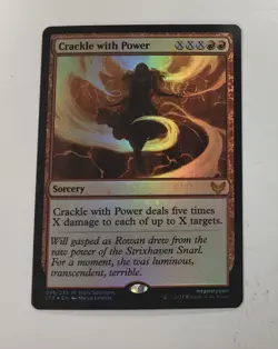 Crackle with Power Strixhaven: School of Mages Foil - Image 1