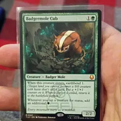 Magic: The Gathering Badgermole Cub TLA 0167 2025 - Image 3