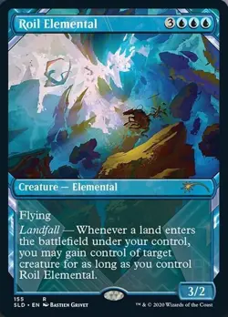 1x Roil Elemental Near Mint MTG Magic - Kid Icarus - - Image 1