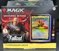 MTG Fallout Hail, Caesar Commander Deck-New-Dmg-Free Shipping - Image 1