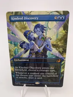 Kindred Discovery (Anime Borderless) Wilds of Eldraine: Enchanting Tales Regular - Image 1
