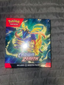 Pokemon TCG Crown Zenith Booster Bundle Factory Sealed 820650858963 - Image 1