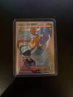 Pokemon Skyla Trainer Full Art Holo Card 122/122 English 2016 - Image 3