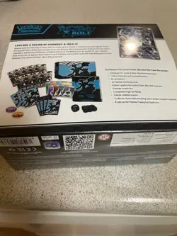 New Sealed Pokemon Scarlet and Violet Black Bolt Elite Trainer Box - Image 4