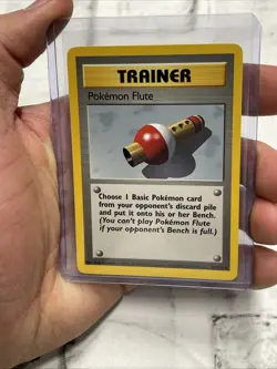 Pokemon Flute Uncommon Base Set 86/102 NM/MT Vintage Pokemon Nintendo WOTC TCG - Image 4