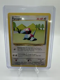Porygon 39/102 - Base Set - Vintage 1999 - Pokemon TCG - Image 2