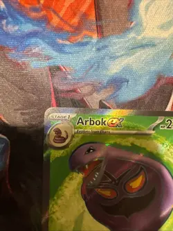 Pokemon TCG Arbok EX 185/165 Scarlet & Violet 151 Ultra Rare Near Mint NM - Image 2