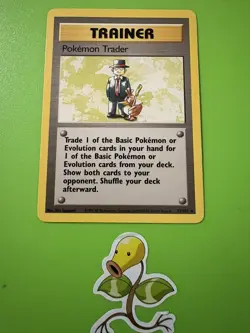Pokemon TCG - Pokemon Trader - 77/102 - Rare - Base Set Unlimited [Light Play] - Image 1