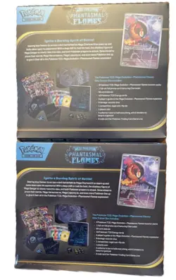2 X Pokemon MEGA EVOLUTION PHANTASMAL FLAMES ELITE TRAINERS ETB NEW SEALED - Image 2