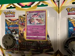 Lot Of 2 Astral Radiance Triple Blisters 3 Pack Sylveon & Eevee Pokemon TCG - Image 3