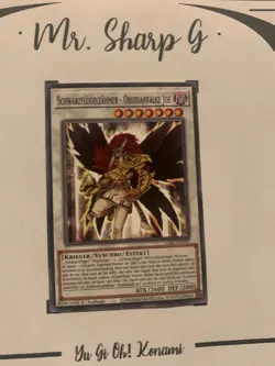 SCHWARZFLUGELZAHMER - OBSIDIANFALKE JOE - 1.AUFLAGE LDS2-DE042 DEUTSCH Yu-Gi-Oh! - Image 3