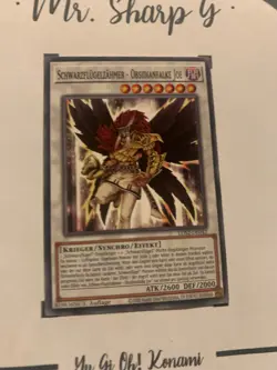 SCHWARZFLUGELZAHMER - OBSIDIANFALKE JOE - 1.AUFLAGE LDS2-DE042 DEUTSCH Yu-Gi-Oh! - Image 4